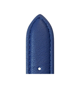 Bracelet de montre Agneau SCREEN 14/12mm Bleu saphir, 6330426