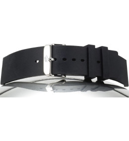 Bracelet de montre Silicone GOMMA 22/22mm Noir, 8330801