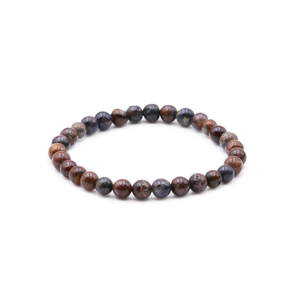Bracelet pierres naturelles 6mm piétersite A
