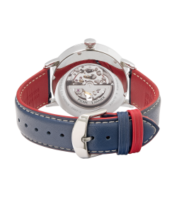 La Montre Homme Pierre Lannier ELYSEE, automatique, cuir 456D126