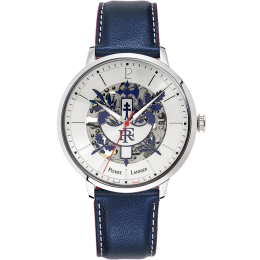 Montre Homme Pierre Lannier ELYSEE, automatique, acier et cuir 456D126