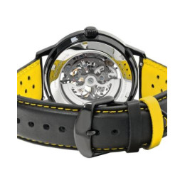 La Montre homme Pierre Lannier, PADDOCK (jaune), Automatique cuir, 338A443