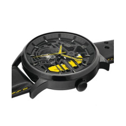 La Montre homme Pierre Lannier, PADDOCK (jaune), Automatique cuir, 338A443