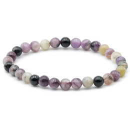 Bracelet pierres naturelles 6mm charoite A