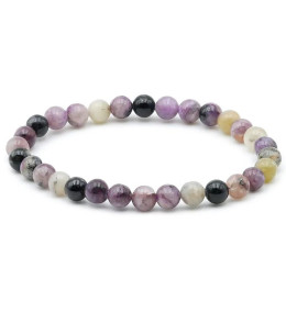 Bracelet pierres naturelles 6mm charoite A
