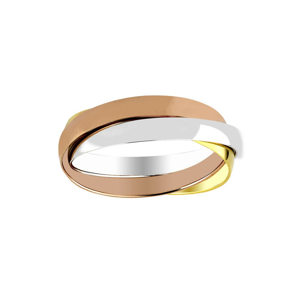 Alliance 3 ors 750/1000 entrelacée, largeur 3,00 mm by Stauffer