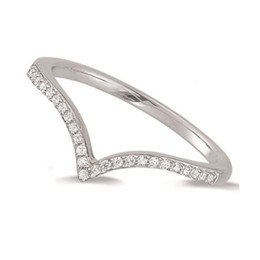 L'Alliance or rose 750/1000 et diamants 0,07 carat serti grains, by Stauffer