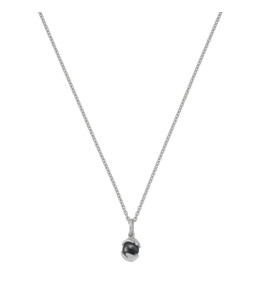 Collier Jourdan Bijoux Hélicé, hématite et argent 925/1000, AJF170246N