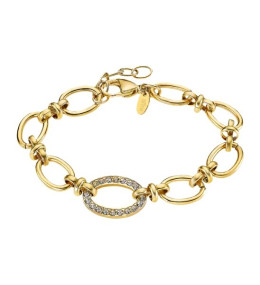 Bracelet Femme, Lotus Style, Urban woman, Acier PVD jaune, LS2360-2/1