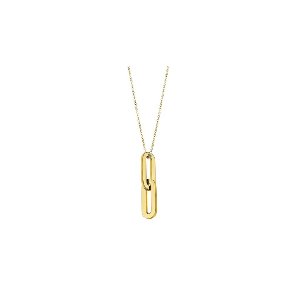 Le Collier Femme, Lotus Style, Géometrie, Acier PVD jaune, LS2425-1/2 Le Collier Femme, Lotus Style, Géometrie, Acier PVD jaune, LS2425-1/2
