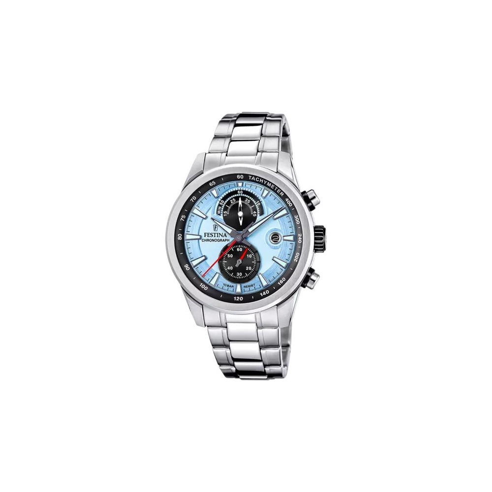 Montre homme FESTINA, Timeless, Chronographe acier, 20694/2