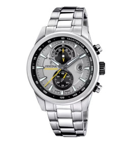 Montre homme FESTINA, Timeless, Chronographe acier, 20694/4