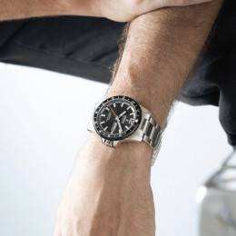 La Montre homme FESTINA, 3 aiguilles et date, Titane, 20698/4