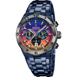 Montre homme FESTINA, SPECIAL EDITIONS Chrono bike acier, 20709/1