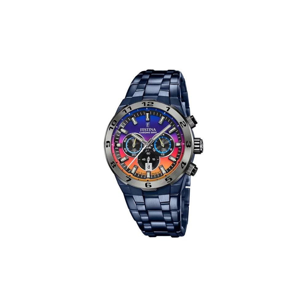 Montre homme FESTINA, SPECIAL EDITIONS Chrono bike acier, 20709/1
