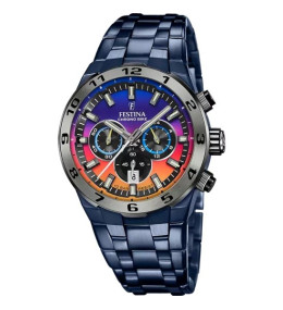 Montre homme FESTINA, SPECIAL EDITIONS Chrono bike acier, 20709/1