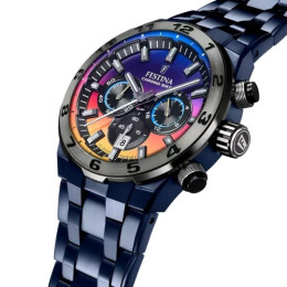 La Montre homme FESTINA, SPECIAL EDITIONS Chrono bike acier, 20709/1