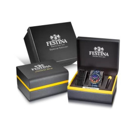 La Montre homme FESTINA, SPECIAL EDITIONS Chrono bike acier, 20709/1
