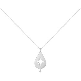 Collier Argent 925/1000, La Garçonne Diamant, 20700063