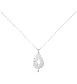 Collier Argent 925/1000, La Garçonne Diamant, 20700063