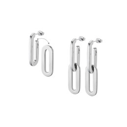 Les Boucles d'oreilles Femme, Lotus Style, Géométrie, Acier, LS2425-4/1