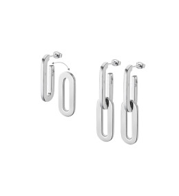 Les Boucles d'oreilles Femme, Lotus Style, Géométrie, Acier, LS2425-4/1