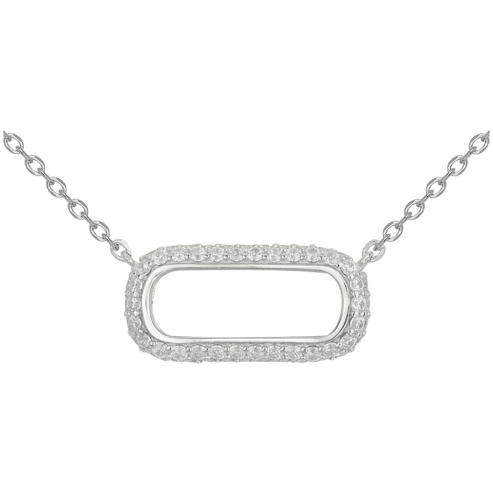 Collier Argent 925/1000 et 90 oxydes de zirconium by Stauffer