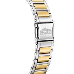 La Montre femme LOTUS, 3 aiguilles, acier bicolore, 18969/1