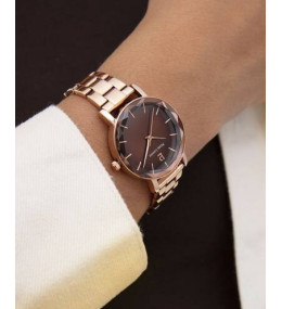 La Montre Femme Pierre Lannier MULTIPLES acier PVD rose, 012P988