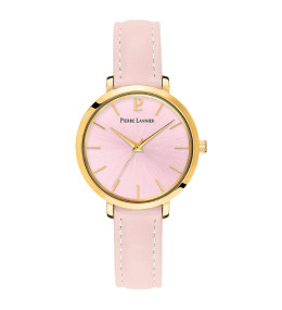 La Montre Femme Pierre Lannier CHOUQUETTE, cuir 038J555