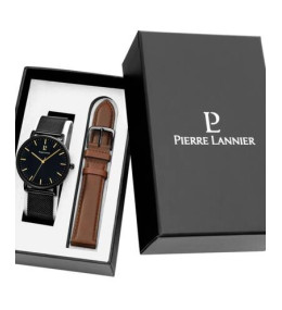 Coffret montre homme Pierre Lannier Essential, 388C439