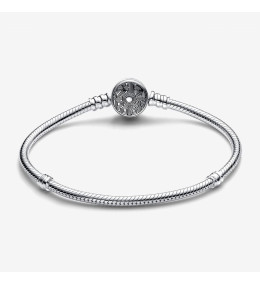 Le Bracelet Pandora Moments, mailles serpent, Jeux Olympiques de Paris 2024 en argent 925/1000, 563464C00