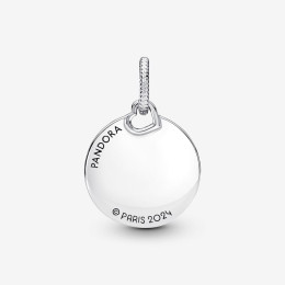 Le Charm pendentif Pandora Moments, Jeux Olympiques de Paris 2024 en argent 925/1000,  398610C00_E001