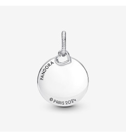 Le Charm pendentif Pandora Moments, Jeux Olympiques de Paris 2024 en argent 925/1000,  398610C00_E001
