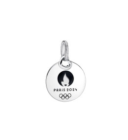 Charm pendentif Pandora Moments, Jeux Olympiques de Paris 2024 en argent 925/1000,  398610C00_E001