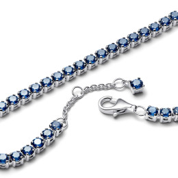 Bracelet Pandora timeless, rivière bleu Scintillant, en argent 925/1000, 591469C02