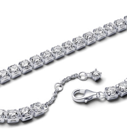 Bracelet Pandora intemporel, Tennis Scintillant, en argent 925/1000, 593539C01