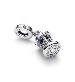 Le Charm pendentif Pandora Moments, carrousel rotatif, en argent 925/1000, 793586C01