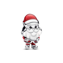 Charm Pandora Moments, père Noël facétieux, en argent 925/1000, 793593C01