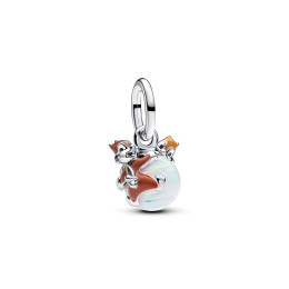 Charm pendentif Pandora, Disney boule de Noël Tic & Tac, Argent 925/1000, 793532C01