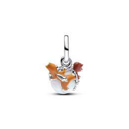 Le Charm pendentif Pandora, Disney boule de Noël Tic & Tac, Argent 925/1000, 793532C01
