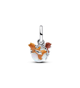 Le Charm pendentif Pandora, Disney boule de Noël Tic & Tac, Argent 925/1000, 793532C01