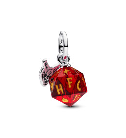 Charm pendentif Pandora, Stranger Things Dé Hellfire Club, Argent 925/1000, 793564C01