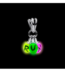 Le Charm pendentif Pandora, Stranger Things Run luminescent, Argent 925/1000, 793568C01