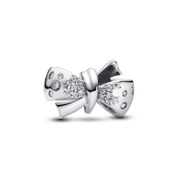 Charm Pandora Moments, noeud scintillant, en argent 925/1000, 793442C01