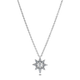 Collier Pandora, pendentif étoile polaire en argent 925/1000, 393600C01-45