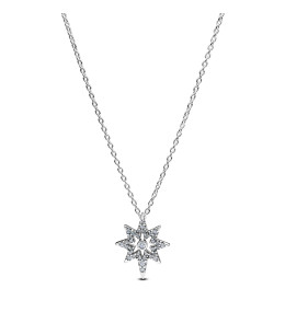 Collier Pandora, pendentif étoile polaire en argent 925/1000, 393600C01-45