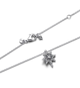 Le Collier Pandora, pendentif étoile polaire en argent 925/1000, 393600C01-45