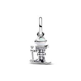 Le Charm pendentif Pandora, Skieur, Argent 925/1000, 793514C01