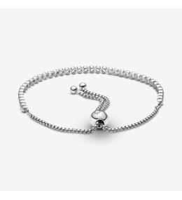 Bracelets - Bijoux - PANDORA - Bracelet Pandora, Rivière Coulissant Scintillant, en argent 925/1000 599375C01-1